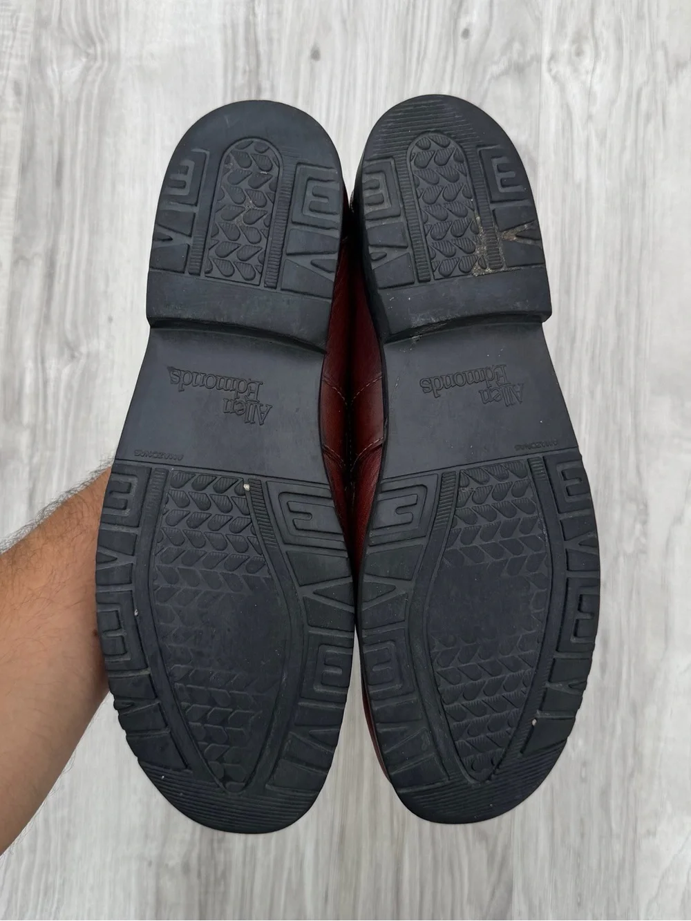 Allen Edmonds premium leather boat shoes